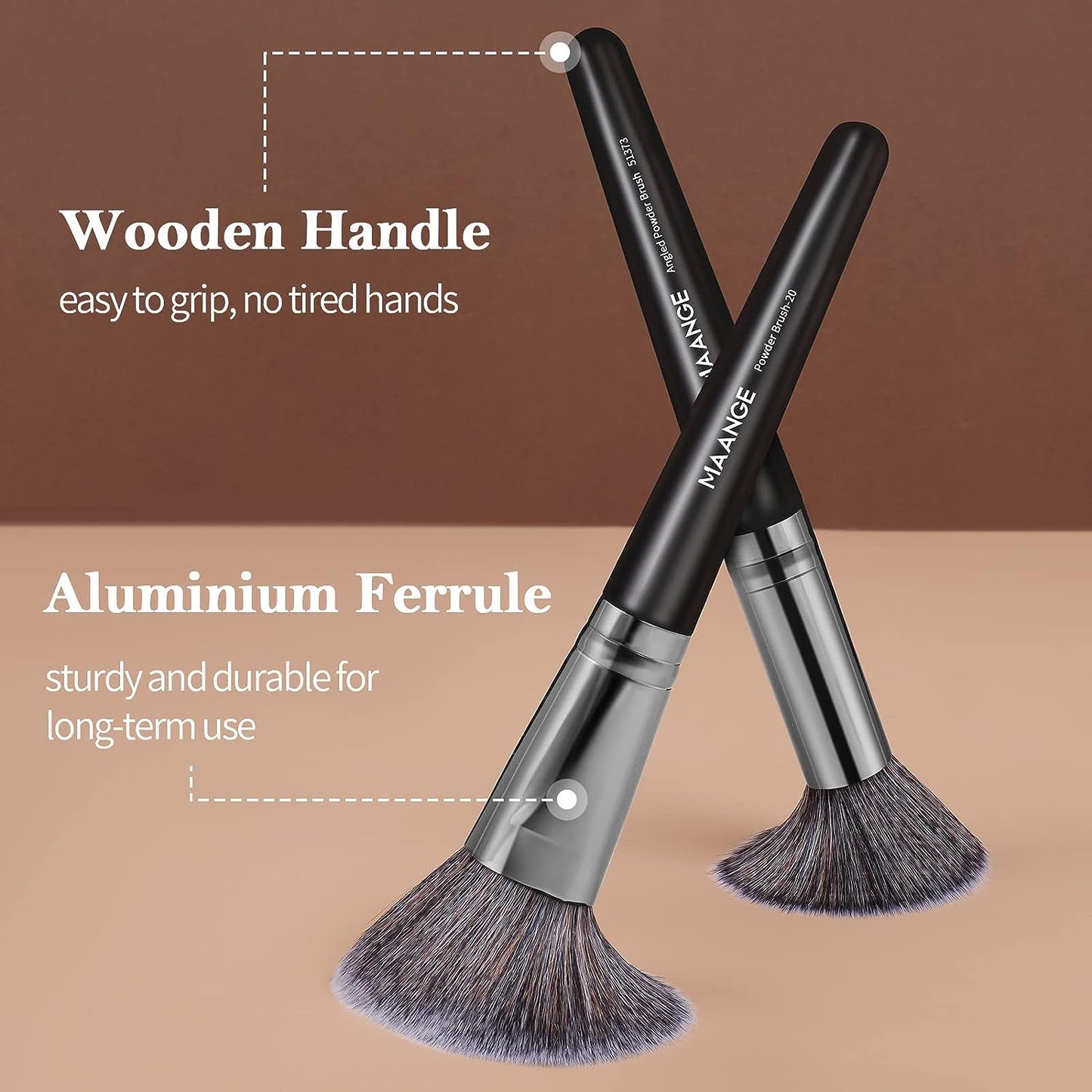 Make up Brushes,  25Pcs Make up Brush Set Foundation Eyeshadow Blush Brush Blending Concealers Face Powder Eye Make up Brushes Set with Gift Box (Black)