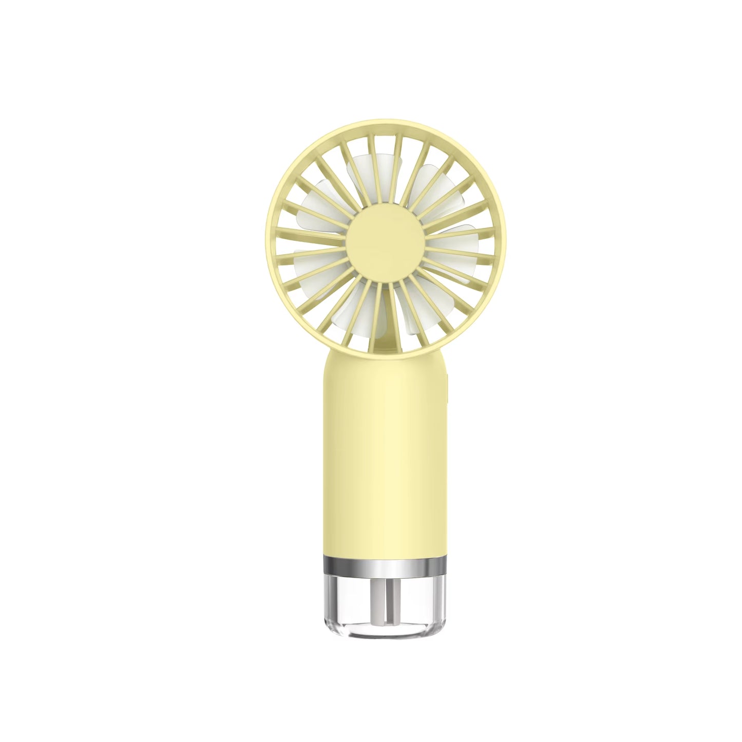 2-In-1 Portable Humidifier&Handheld Fan-Usb Rechargeable Mist Cooling, Mini Fan for Travel/Home/Office (Lightweight,3 Modes）